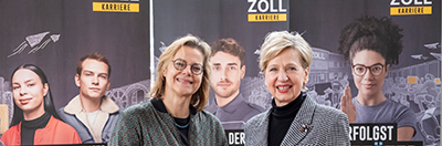 Präsidentin Dr. Leppek zu Besuch am Fachbereich Finanzen