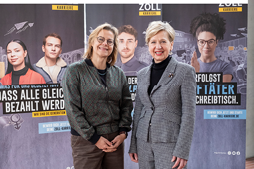 links Dr. Sabine Leppek, rechts Dr. Annette Wöhner